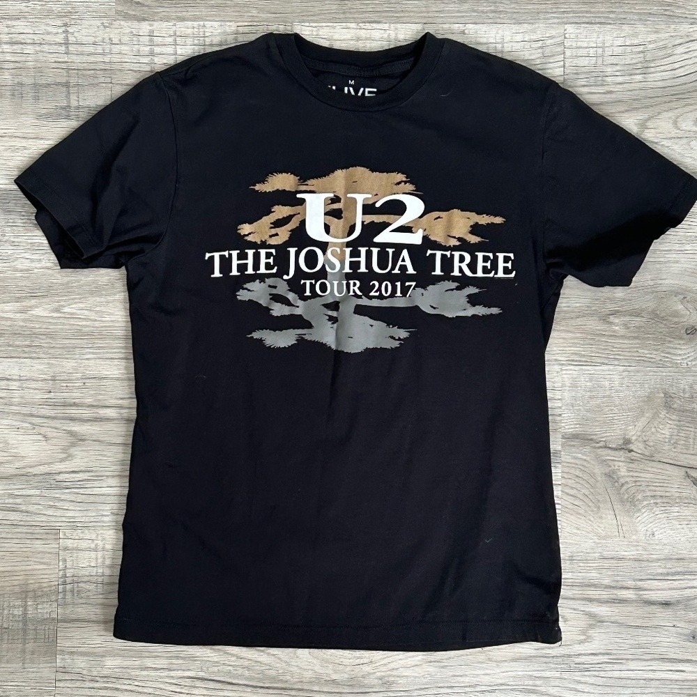 U2 Joshua Tree Tour 2017 T-shirt Sz L